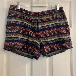 Loft shorts size 2